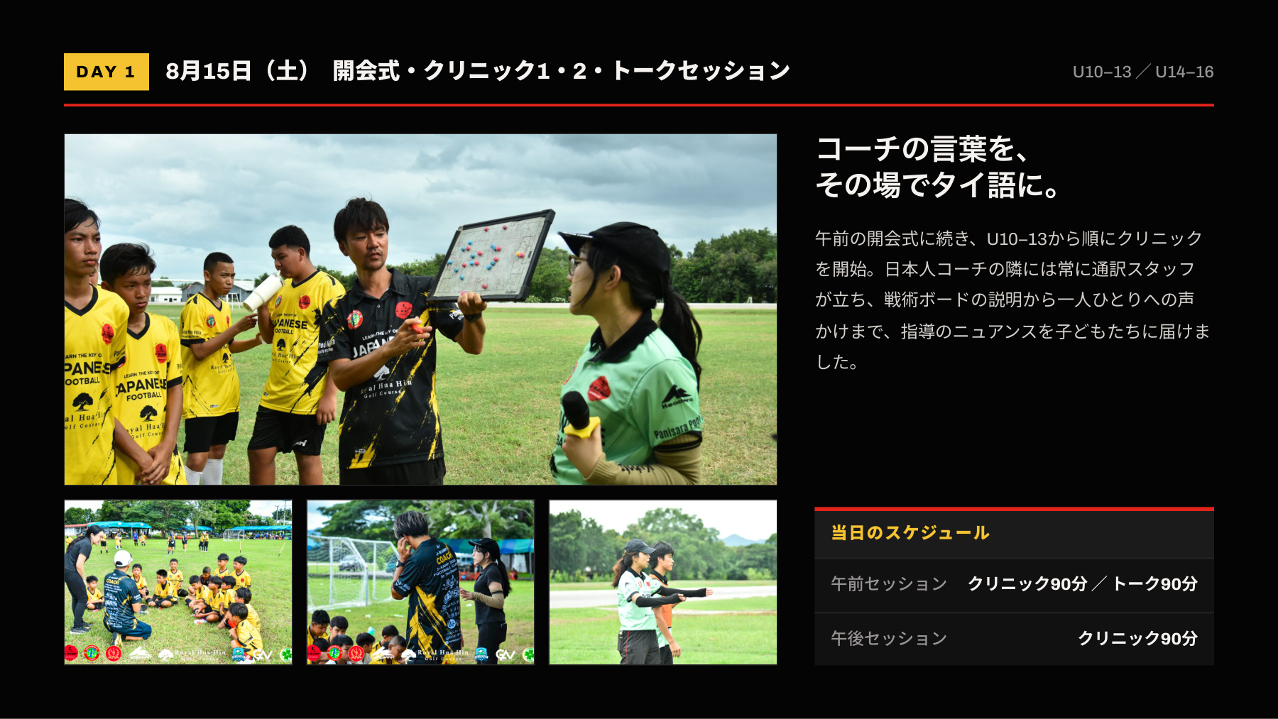 J-CAMP 2026 DAY 1 開会式・クリニック
